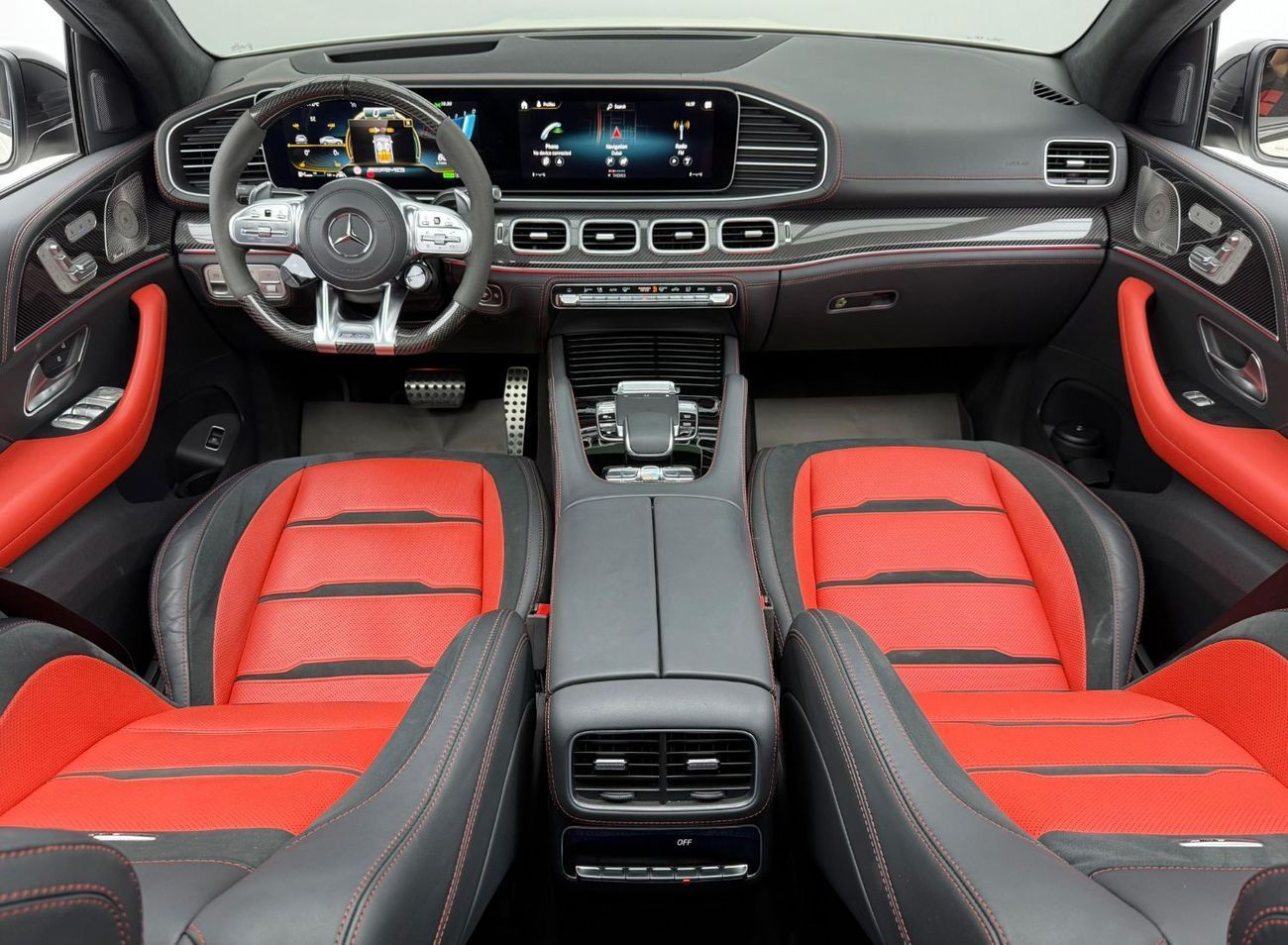 مرسيدس بنز GLE 63 S AMG كوبيه 4MATIC+ 2022 Mercedes Benz GLE63s AMG Coupe, 2025 MB Warranty, Full MB Service History, Fully Loaded