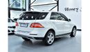 Mercedes-Benz ML 350 EXCELLENT DEAL for our Mercedes Benz ML350 ( 2014 Model ) in White Color GCC Specs