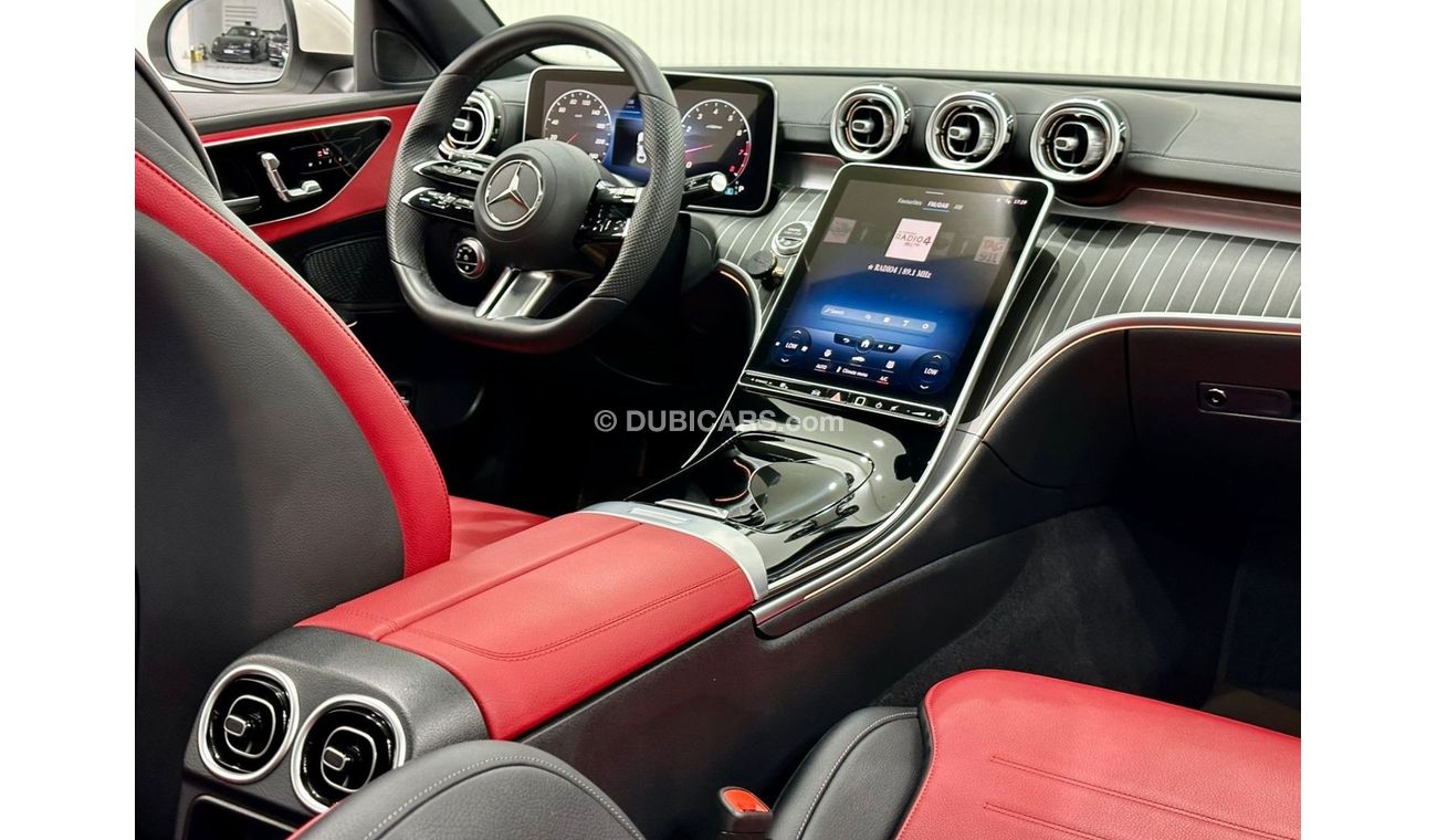 Mercedes-Benz C 200 2022 Mercedes Benz C200 AMG, May 2027 Mercedes Warranty & Service Pack, Full Options, Low Kms, GCC