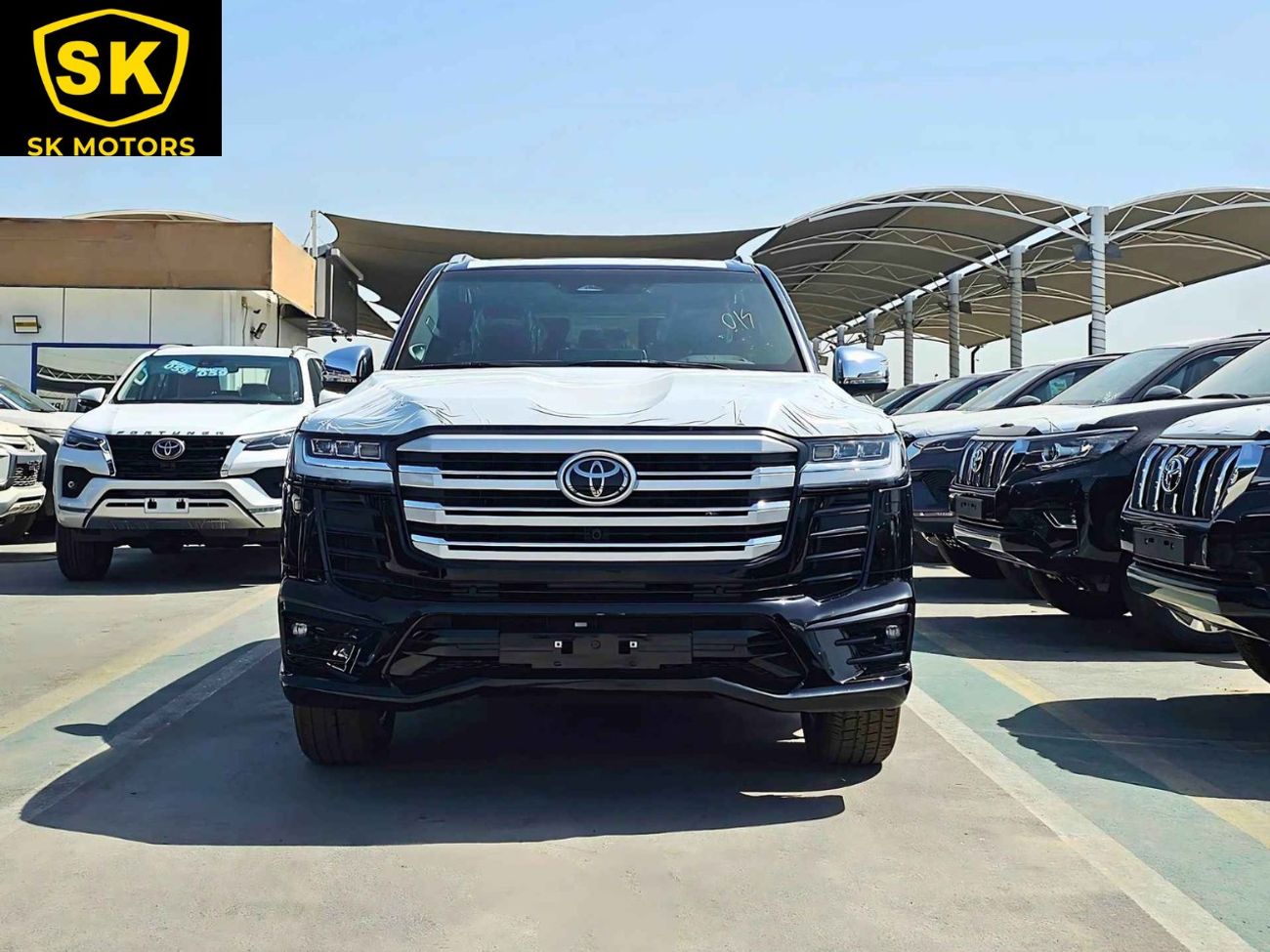 Toyota Land Cruiser VXR / TWIN TURBO / 3.5L V6 PETROL / 360* CAMERA /  FULL OPTION WITH AURO KIT (CODE # VXR31HK)