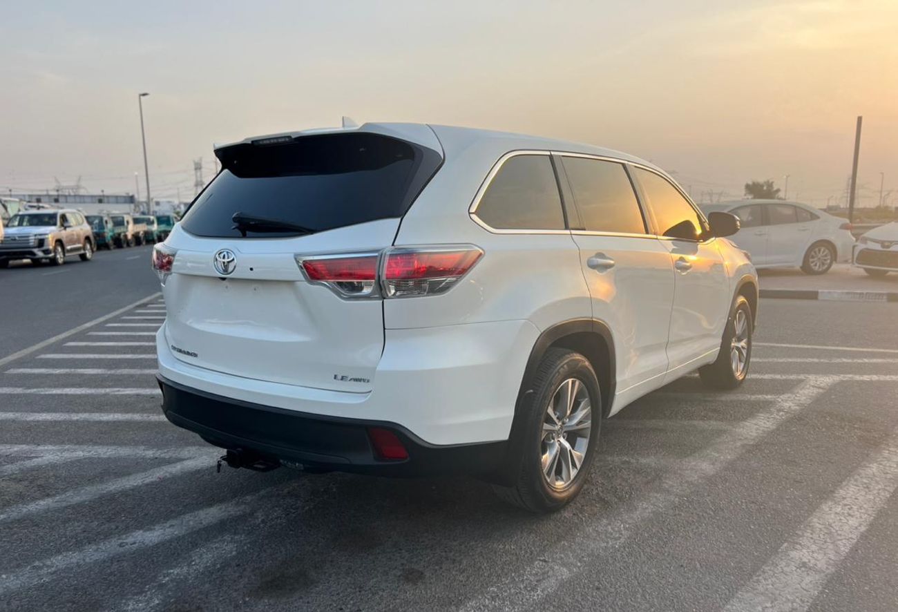 Toyota Highlander 2015Toyota Highlander  -3.5L-V6 -AWD 4x4 - Rear CAM -Automatic seat -trunk Automatic-
