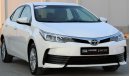 Toyota Corolla Toyota Corolla 2018 GCC No. 2 in excellent condition without accidents, very clean from inside and o