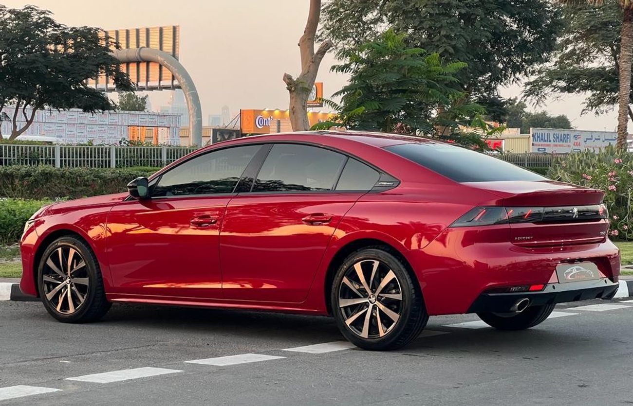 بيجو 508 PEUGEOT 508 1.6L GT LINE 2020 GCC FULL SERVICE HISTORY UNDER WARRANTY