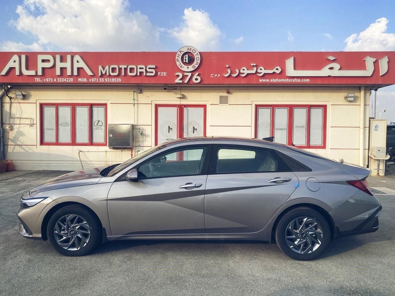 هيونداي إلانترا SMART HYUNDAI ELANTRA CN7 1.6L PREMIERE PLUS GCC SPECS 2024 MODEL 17800  EXPORT PRICE