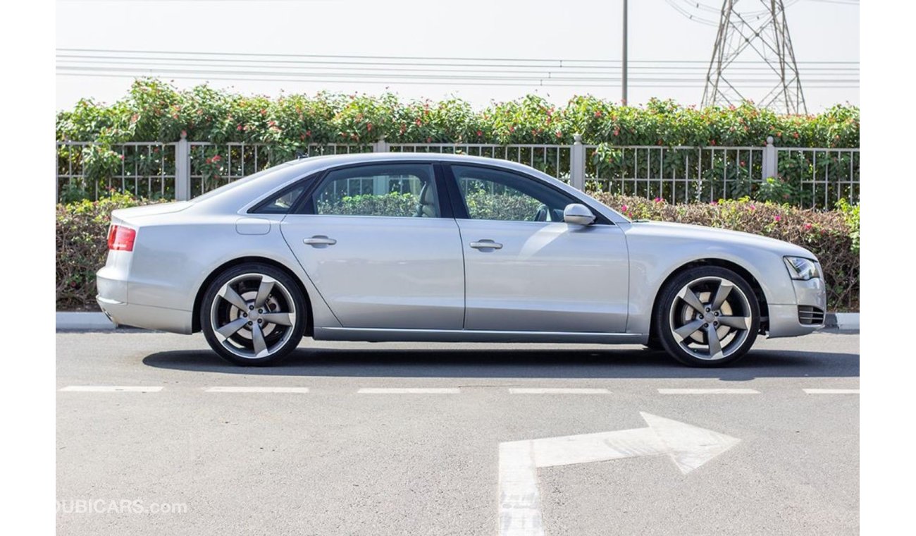 Audi A8 L - 2014 - GCC - ASSIST AND FACILITY IN DOWN PAYMENT - 1510 AED/MONTHLY - 1 YEAR WARRANTY