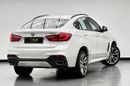 BMW X6 V6 3.0L 2019 BMW X6 xDrive35i M-Sport, One Year Unlimited KM Warranty, BMW Full Service History, GCC