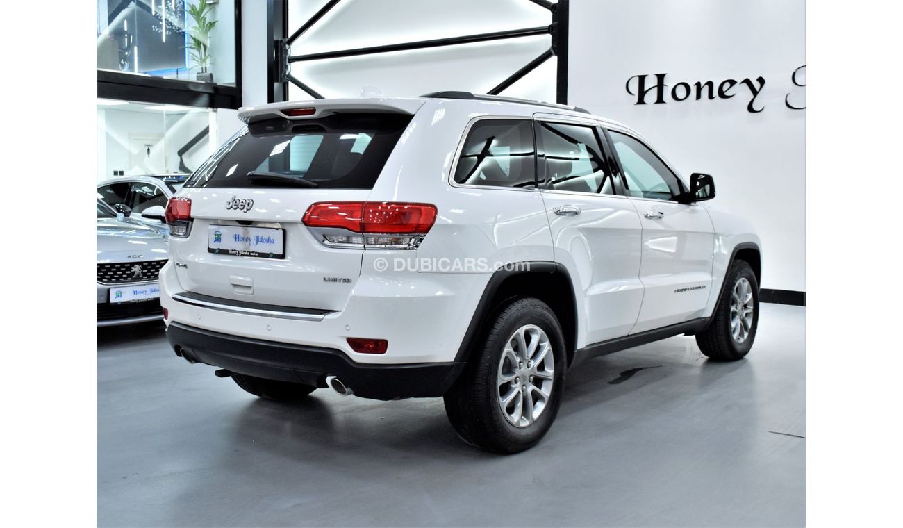 جيب جراند شيروكي EXCELLENT DEAL for our Jeep Grand Cherokee Limited 4x4 ( 2015 Model ) in White Color GCC Specs