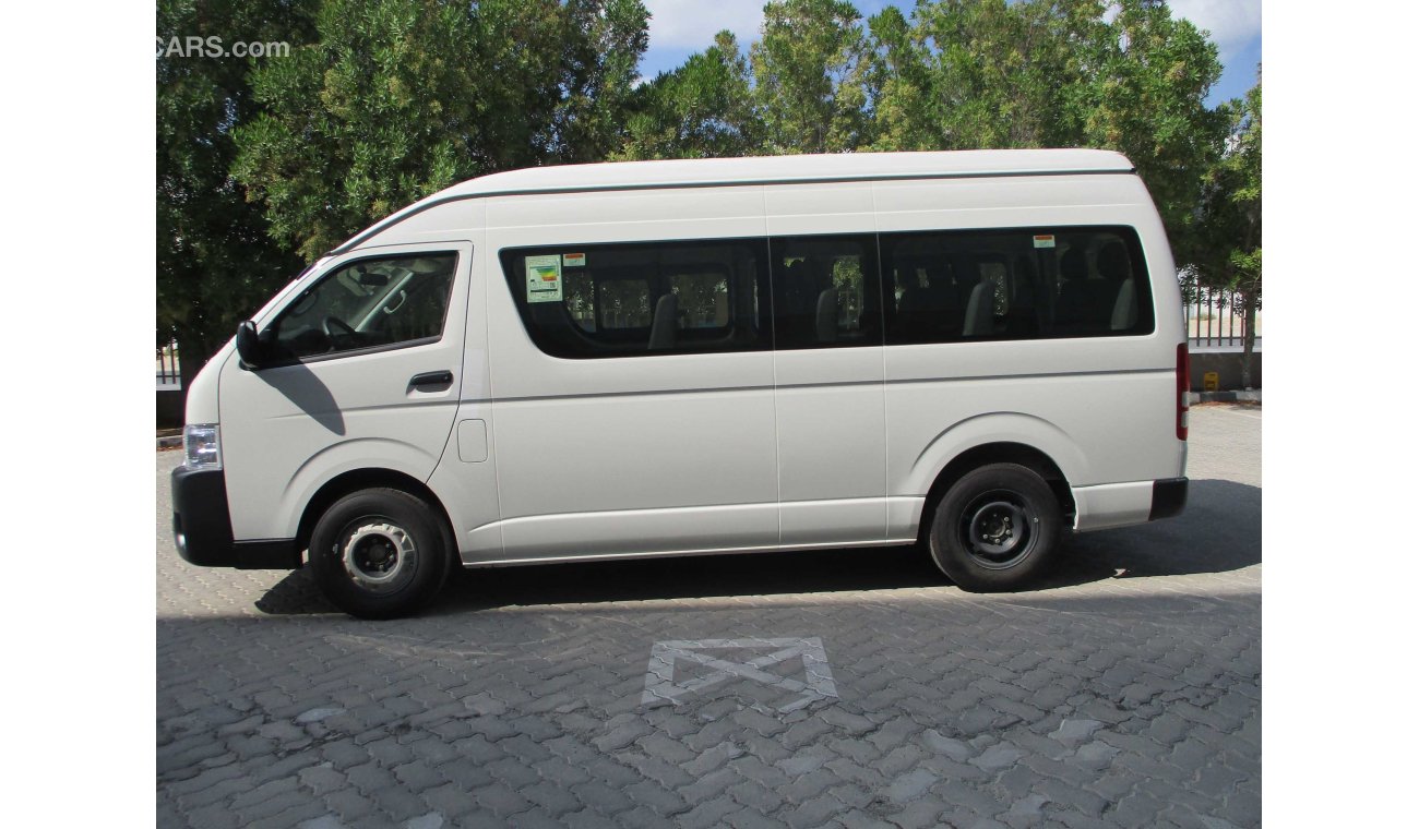 تويوتا هاياس 2.7L PETROL HIGH ROOF 13 SEATER DSL MANUAL