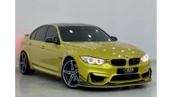 BMW M3 Std Std Std Std 2016 BMW M3(F80)-BMW Warranty-Full Service History-Service Contract-GCC.