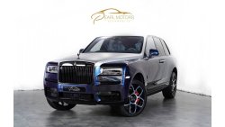 Rolls-Royce Cullinan 2021 | BRAND NEW | ROLLS ROYCE CULLINAN BLACK BADGE | MAIDEN BLUE - SILVER EXTERIOR | WARRANTY