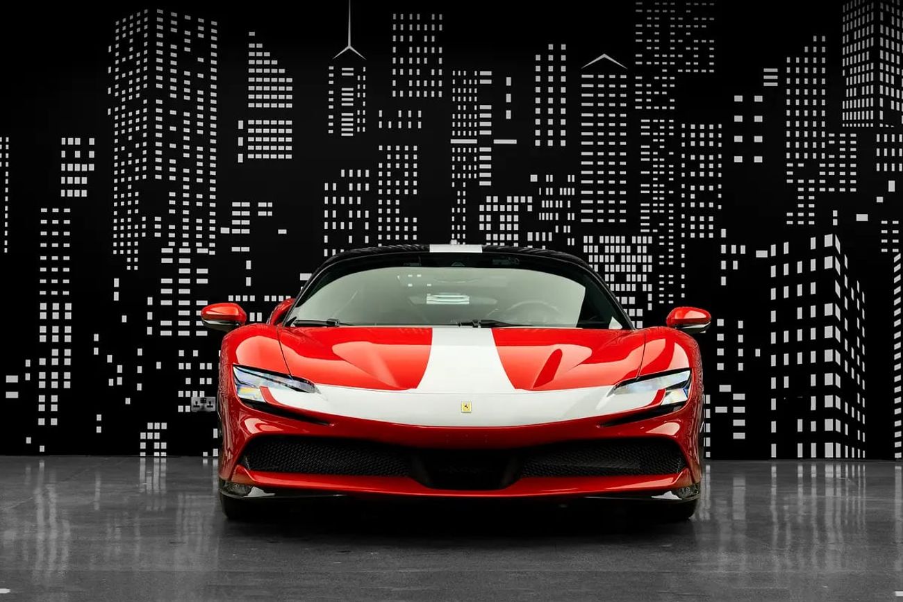 فيراري SF90 ستراديل FERRARI | SF90 STRADDLE | ASSETTO FIORANO | 2022MY | DEALER WARRANTY + SERVICE CONTRACT