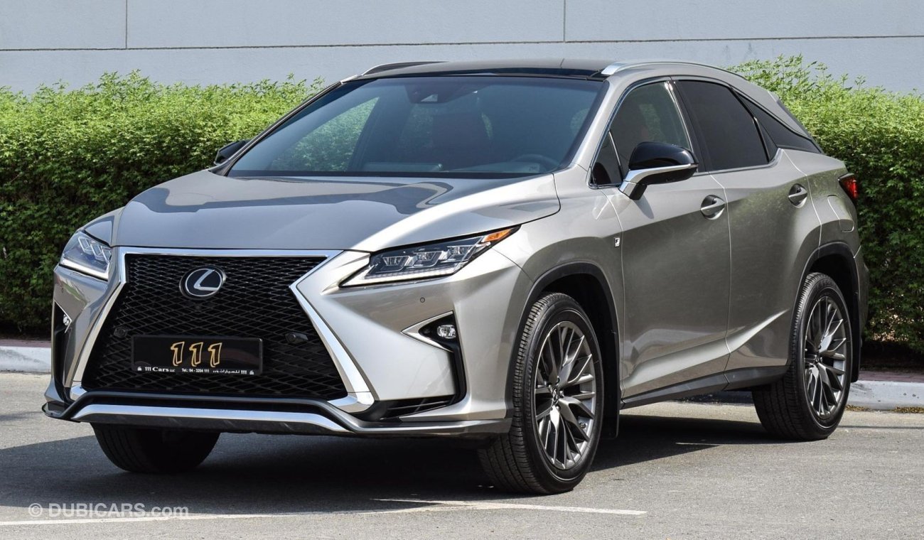 Lexus RX350 F Sport / Canadian Specifications