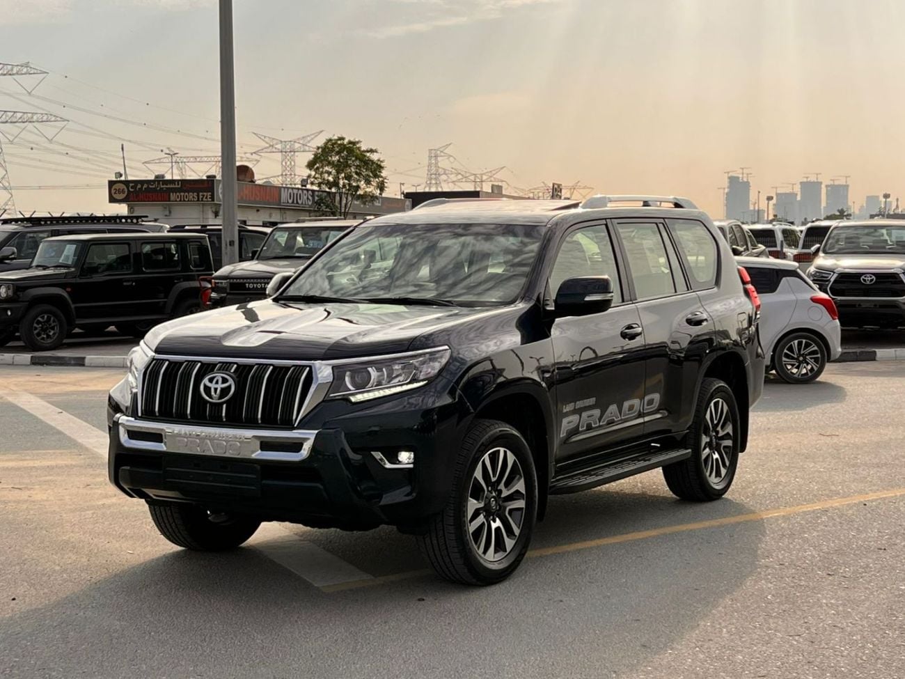 تويوتا برادو 2022 Toyota Prado TXL Full Option 4.0L V6 - AWD 4x4 GCC- Electric Seat - Rear CAM & Sensors - Cool B