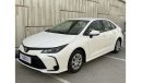 Toyota Corolla XLi 1.6L | GCC | EXCELLENT CONDITION | FREE 2 YEAR WARRANTY | FREE REGISTRATION | 1 YEAR COMPREHENSI