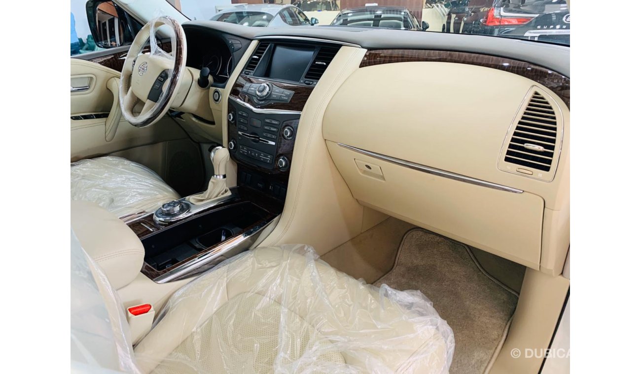 Nissan Patrol T2 V6 With Dealer Warranty + Full servise History GCC 2018