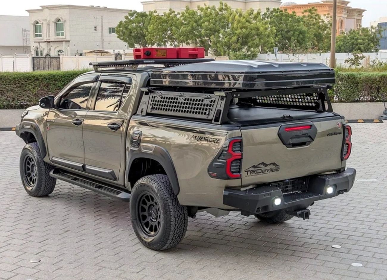 Toyota Hilux 2021 ADVENTURE V6 4.0L V6 GCC FULLY MODIFIED TRD OFF-ROAD IN EXCELLENT CONDITION