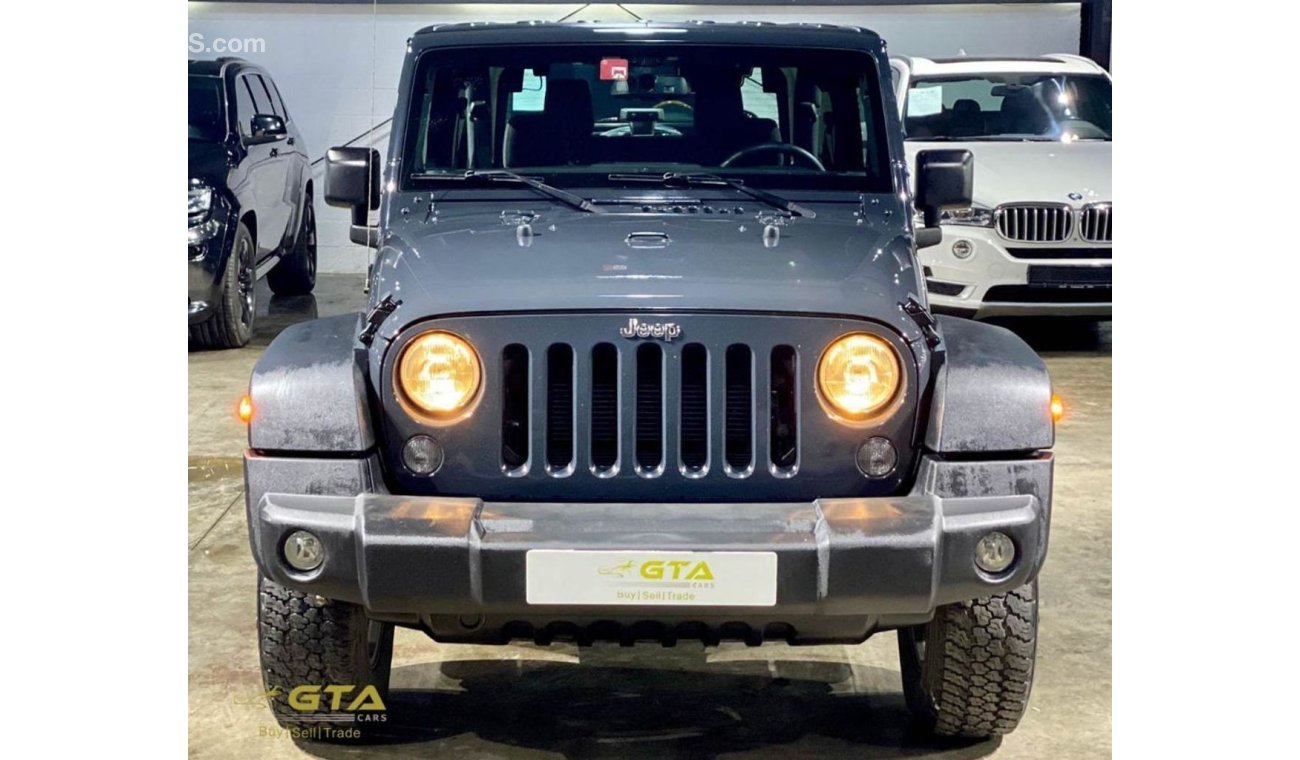 جيب رانجلر 2016 Jeep Wrangler 2-Door, Warranty, Full History, GCC, Low Kms