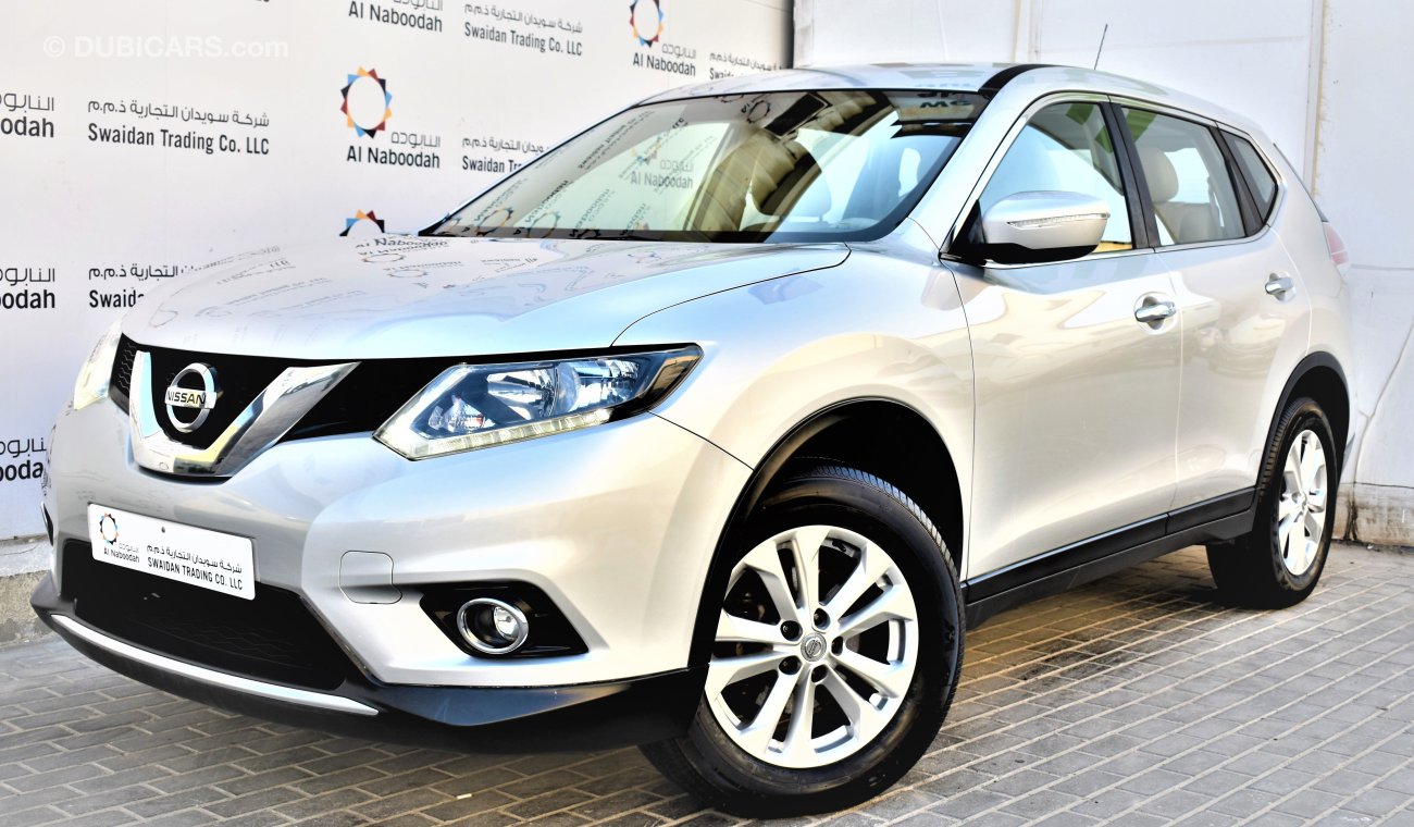 Nissan X Trail 2.5L S 4WD 5 SEATER SUV 2016 GCC SPECS DEALER WARRANTY