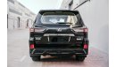Lexus LX 570 MBS Autobiography Black Edition 4 Seater