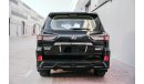 Lexus LX570 MBS Autobiography Black Edition 4 Seater