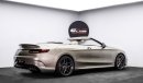 مرسيدس بنز S 560 Cabriolet 2019 - GCC Under Warranty and Service Contract