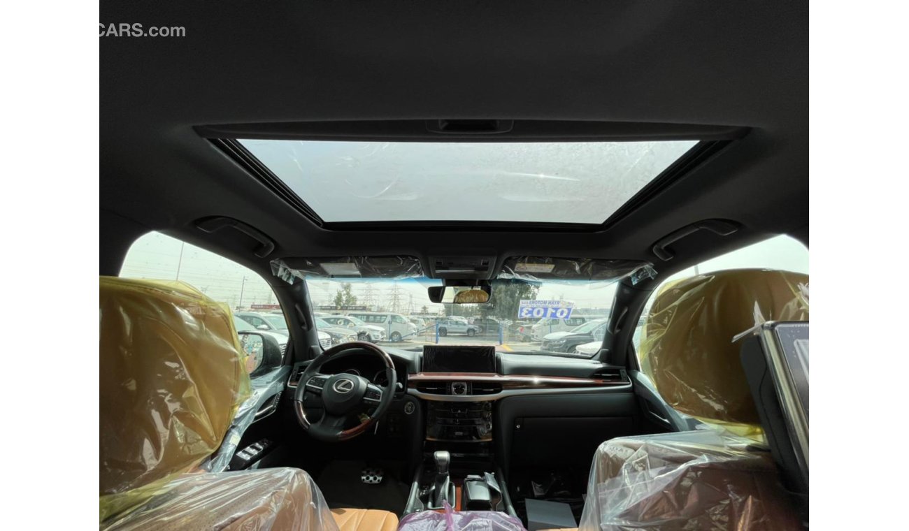 Lexus LX 570 BLACK EDITION S, 5.7L, 4WD,2021 MODEL, WITH SUNROOF, REAR MULTI MEDIA, FOR EXPORT ONLY