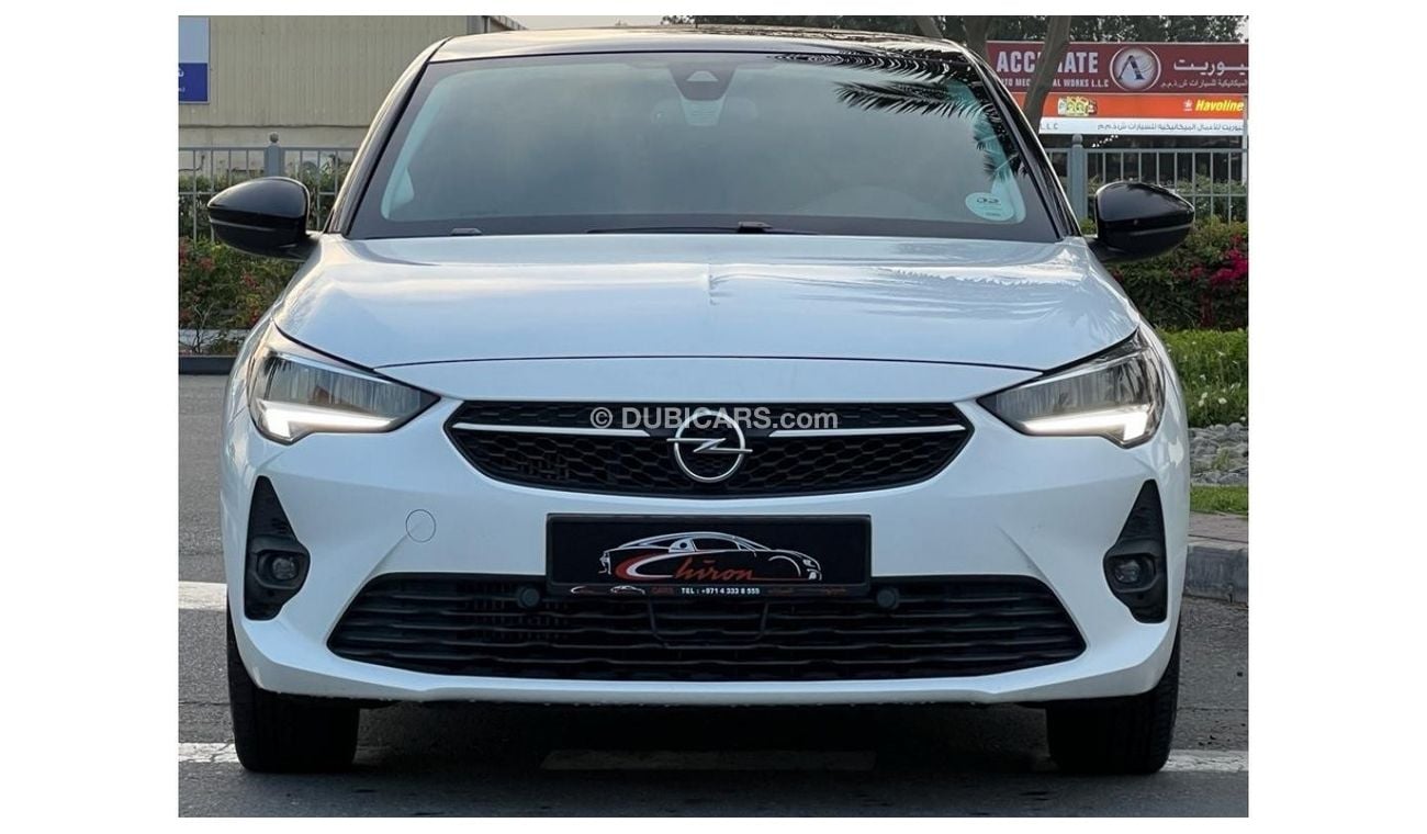 أوبل كورسا OPEL CORSA 2021 GCC PANORAMIC UNDER WARRANTY FULL SERVICE HISTORY
