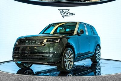 لاند روفر رينج روفر AUTOBIOGRAPHY P530 | Belgravia Green | Black Roof | White Interior | Shadow Exterior Package | GCC Specs