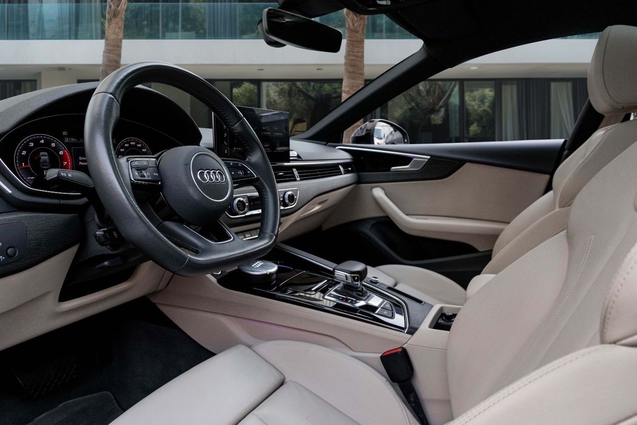 أودي A5 2,546 P.M  | A5 40 TFSI | 0% Downpayment | LOW MILEAGE