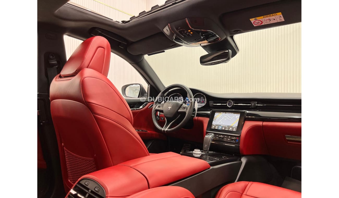 Maserati Quattroporte 2020 Maserati Quattroporte GTS GranSport, June 2025 Al Tayer Warranty + June 2024 Service Contract