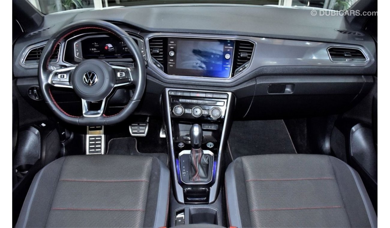 فولكس واجن T-ROC EXCELLENT DEAL for our Volkswagen T-ROC ( 2021 Model ) in White Color GCC Specs