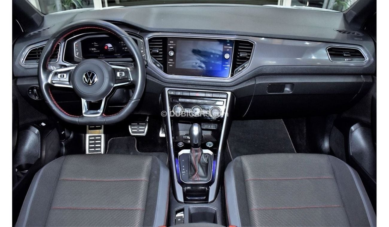 Volkswagen T ROC EXCELLENT DEAL for our Volkswagen T-ROC ( 2021 Model ) in White Color GCC Specs