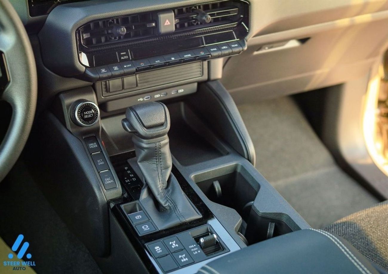 Toyota Prado 2024 Model Year - 2.4L Turbo SFM Mid AT PTR - Push Start - Rear Camera - Export Only