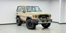 Toyota Land Cruiser 70 LC 78 40TH ANNIVERSARY 4.0L AT 2025 Toyota Land Cruiser 70 40th Anniversary, Warranty, Full Toyota Service History, GCC