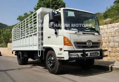 هينو 500 HINO 500 SERIES 1221 with Big Cargo Box 5.8 Tons Diesel manual Zero KM