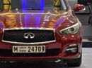 إنفينيتي Q50 EXCELLENT DEAL for our Infiniti Q50 2.0t ( 2016 Model ) in Red Color GCC Specs