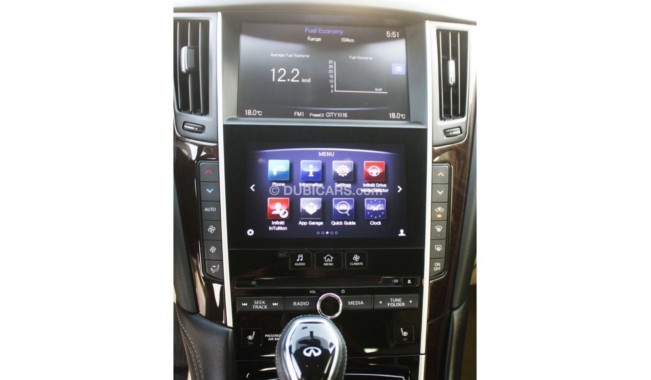 Infiniti Q50 Turbo Infiniti Q50 GCC, in excellent condition, without accidents