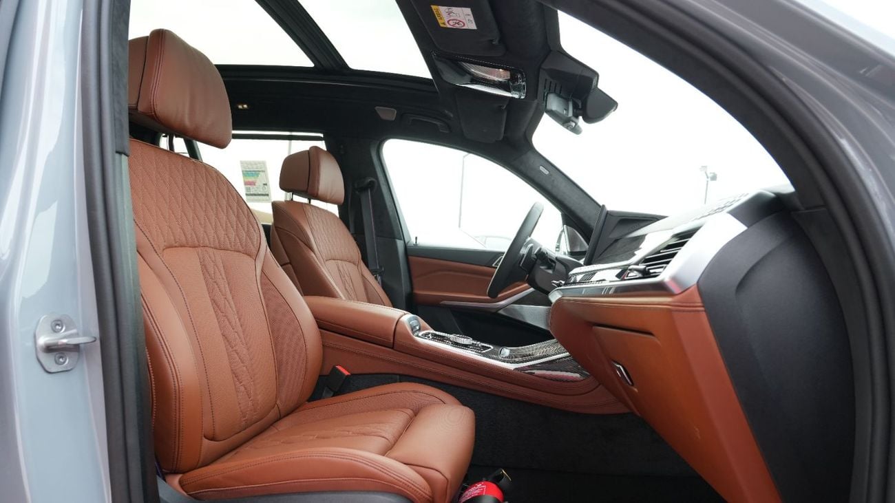 بي أم دبليو X7 M60i xDrive M-Sport Pro V8 Brooklyn Grey Metallic 2026 MY Export Only