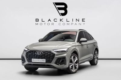 Audi Q5 45 TFSI SPORTBACK S-LINE BUY NOW, PAY 2027 | THE BLACKLINE STANDARD | 2027 Audi Warranty + Service Contract, GCC