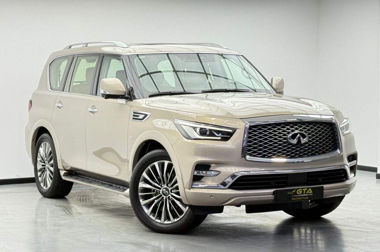 Infiniti QX80 Sensory 8 5.6L 2020 Infiniti QX80 Sensory, Warranty, Full Service History, Excellent Condition, GCC