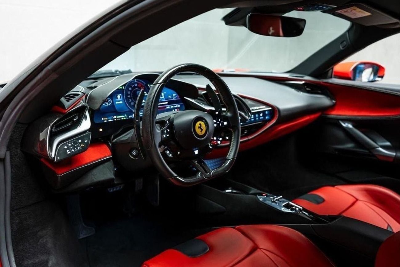 فيراري SF90 ستراديل 2021 | Full Options | Low Mileage | Warranty Available