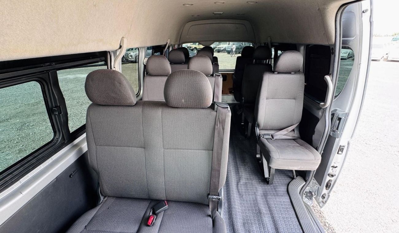 Toyota Hiace GOOD CONDITION | RHD | 2018 | 3.0L DIESEL ENGINE | 12 SEATERS | AUTOMATIC TRANSMISSION | DIGITAL REA