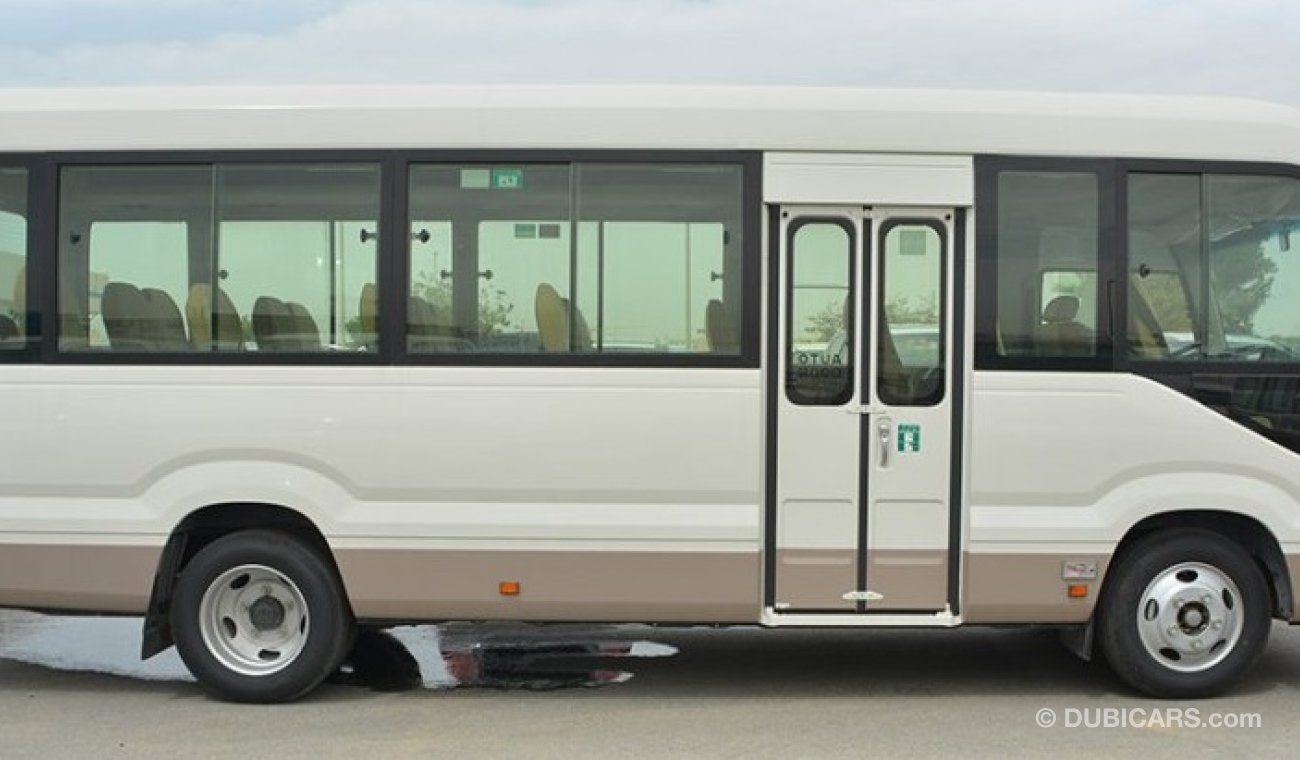 Toyota Coaster 2020YM GASOLINE 23SEATER 2.7 LTRS- limited stock- white/Grey Available- Diesel available