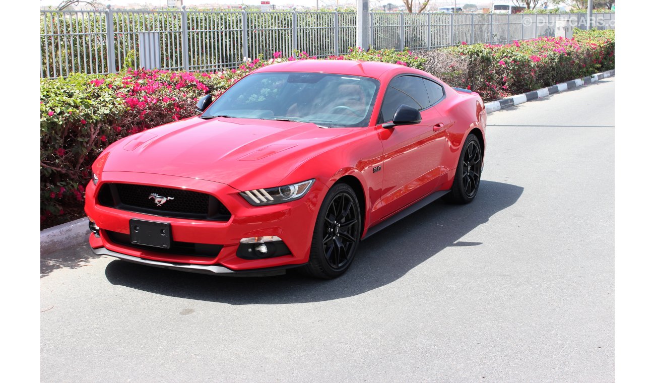 Ford Mustang 2017 / GT-PREMIUM / GCC/ al-tayer WARRANTY TO 2023 or 100k + free serv cont to 2021 or 60K