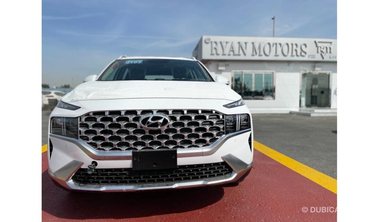هيونداي سانتا في Hyundai Santa Fe SENTA FE 2021, FULL OPTION, WHITE COLOR, ONLY FOR EXPORT