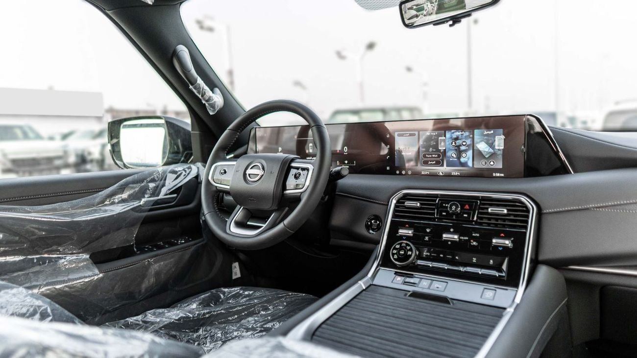 نيسان باترول 2026 Nissan Patrol SE T2 3.8L AT Petrol (Black-Black)