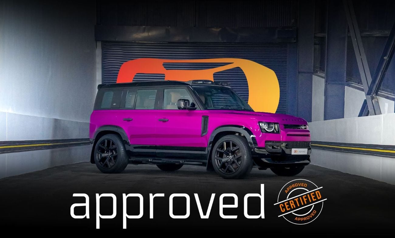 لاند روفر ديفندر 110 S P400 3.0L Special Offer | AED 4,719 PM | 22in Wheels, LED Lightbar |