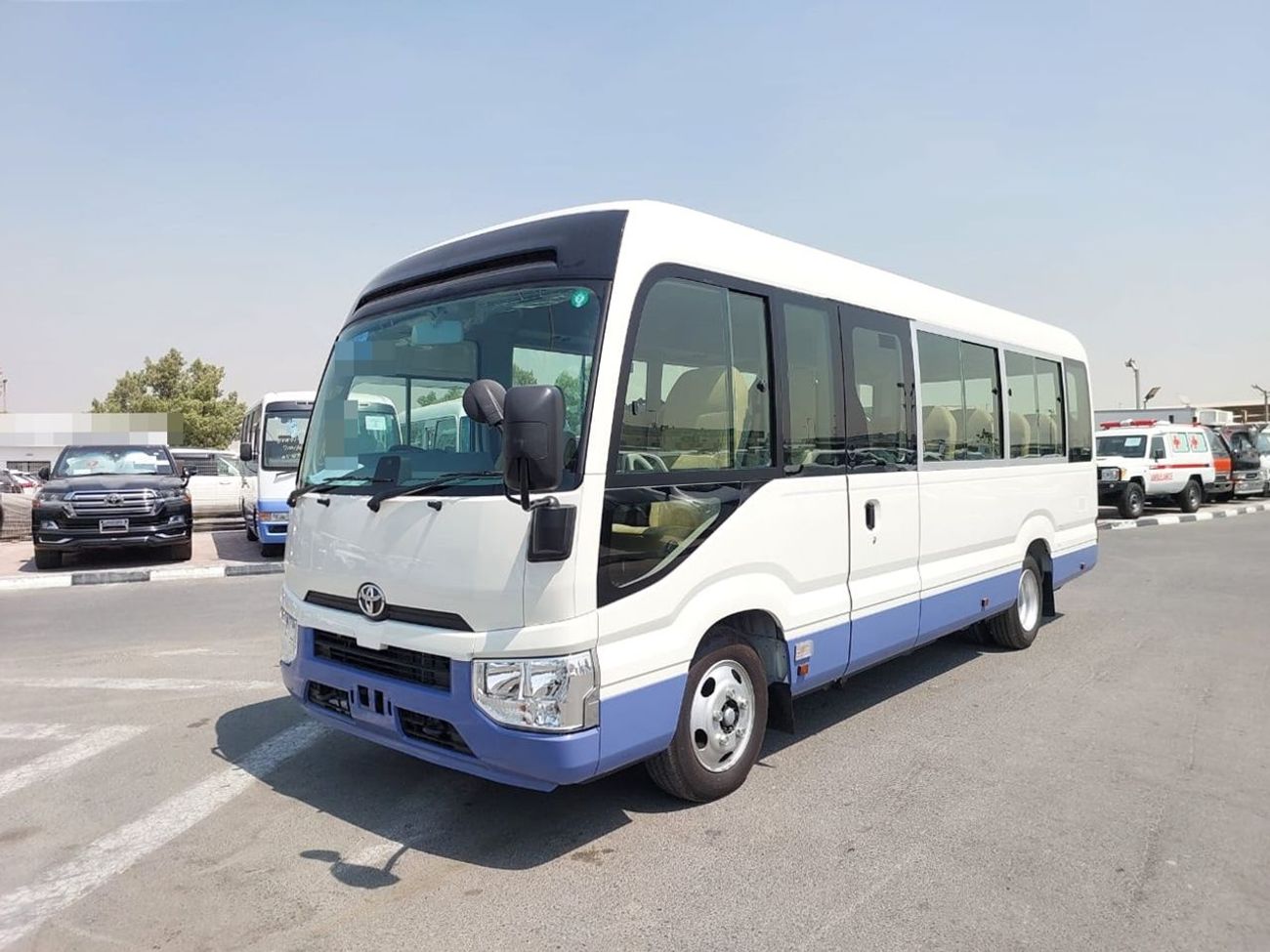Toyota Coaster 2025 TOYOTA COASTER BUS BRAND NEW RHD 2.8 L DIESEL AUTOMATIC (PM02325)