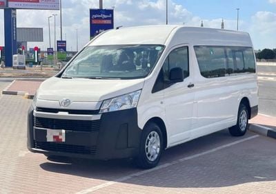 تويوتا هاياس GL Toyota Hiace 2021Model 3.5L V6 petrol Engine Colour White Transmission Manual Interior grey  Key