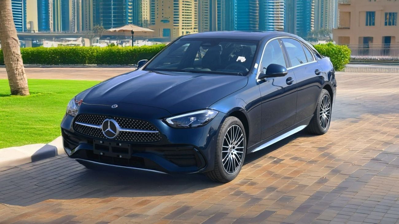 Mercedes-Benz C 200 Mercedes C200 L 2025 1.5L 4 Cylinder 170 hp  4 Doors 5 Seats Dark Night outside Black inside